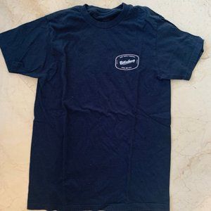 billabong cotton t shirt navy blue